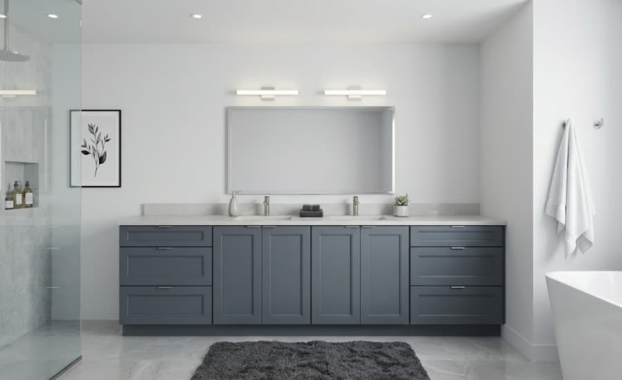 Trenton Recessed Dark Gray