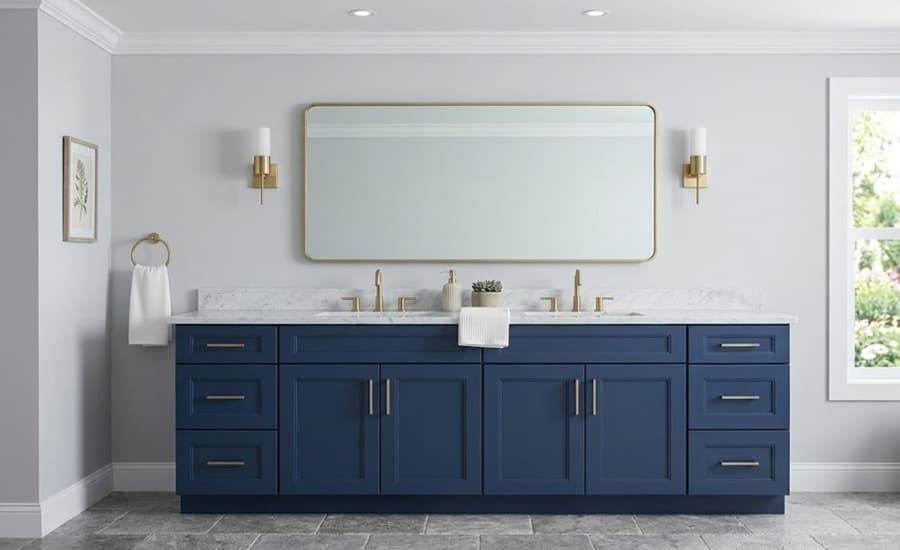 Trenton Recessed Navy