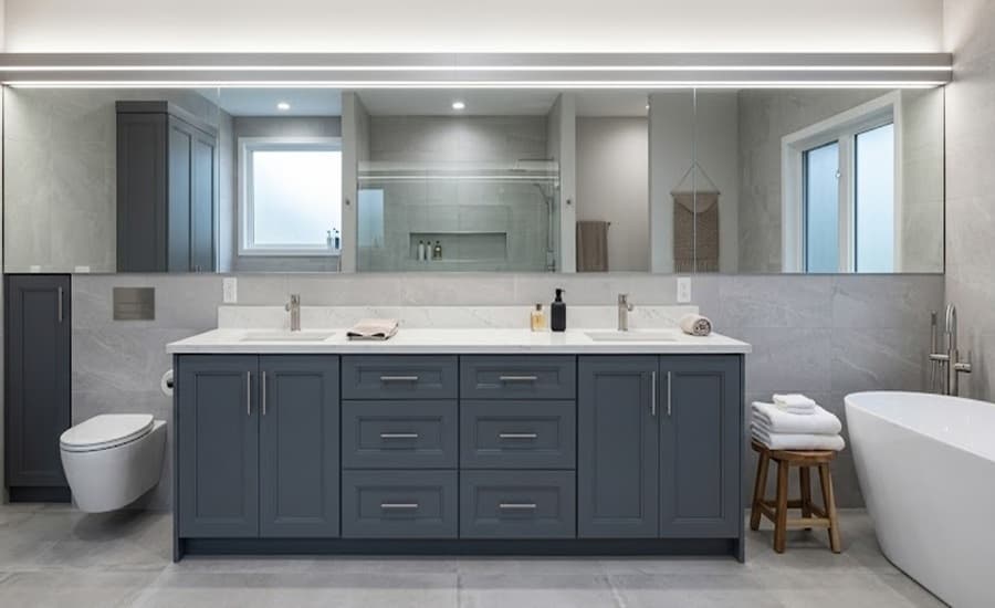 Trenton Slab Dark Gray