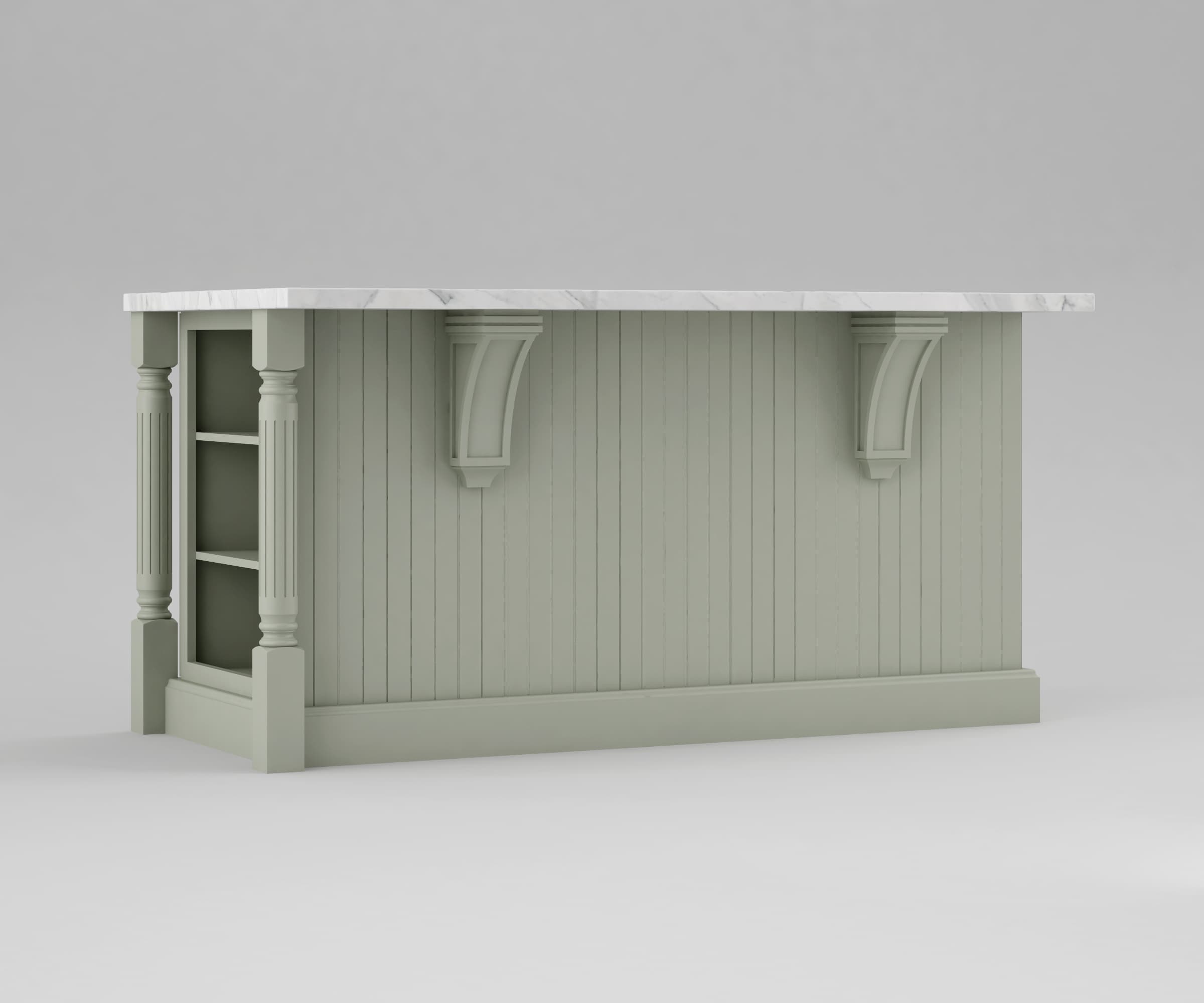 Trenton Recessed Sage